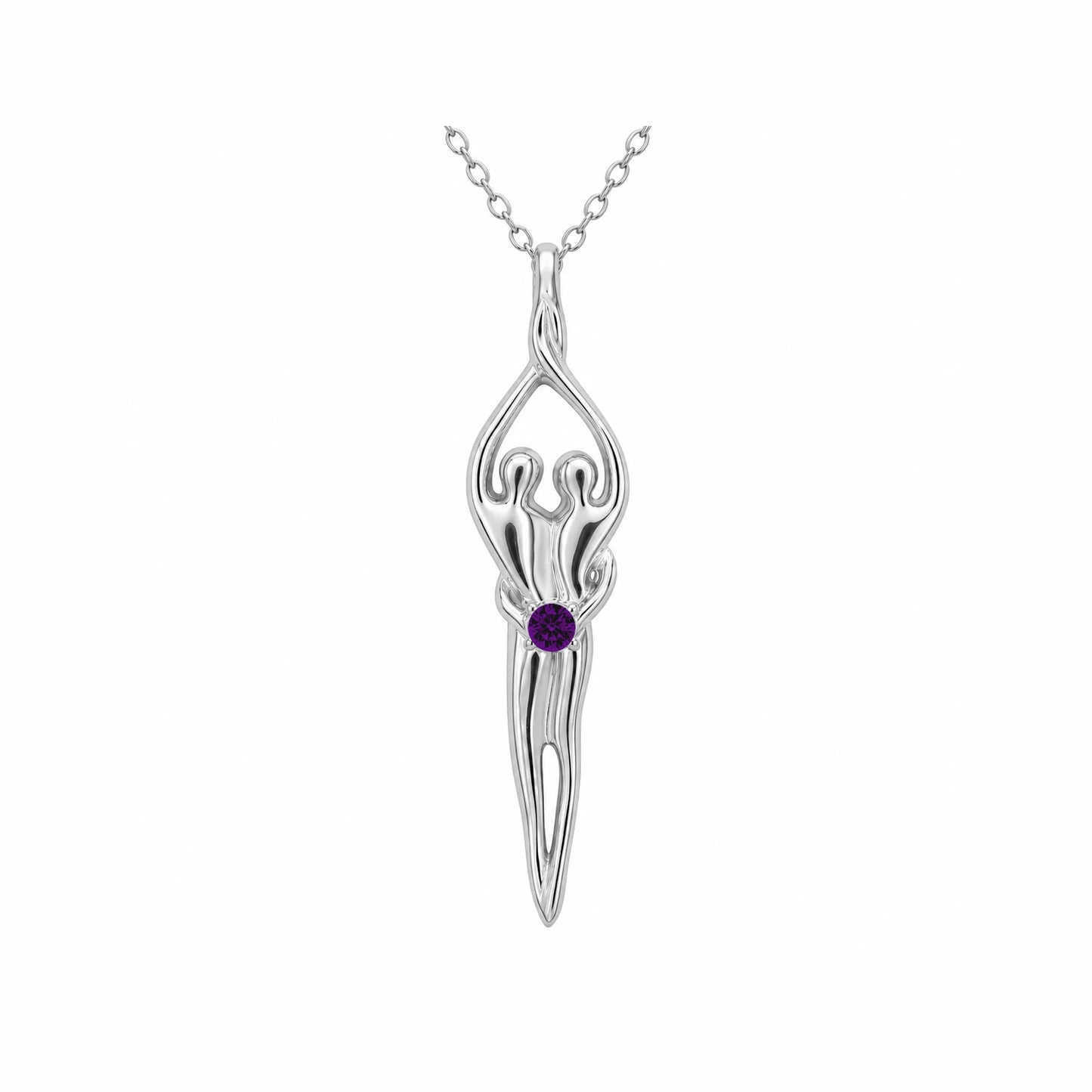 Sterling Silver Soulmate Necklace