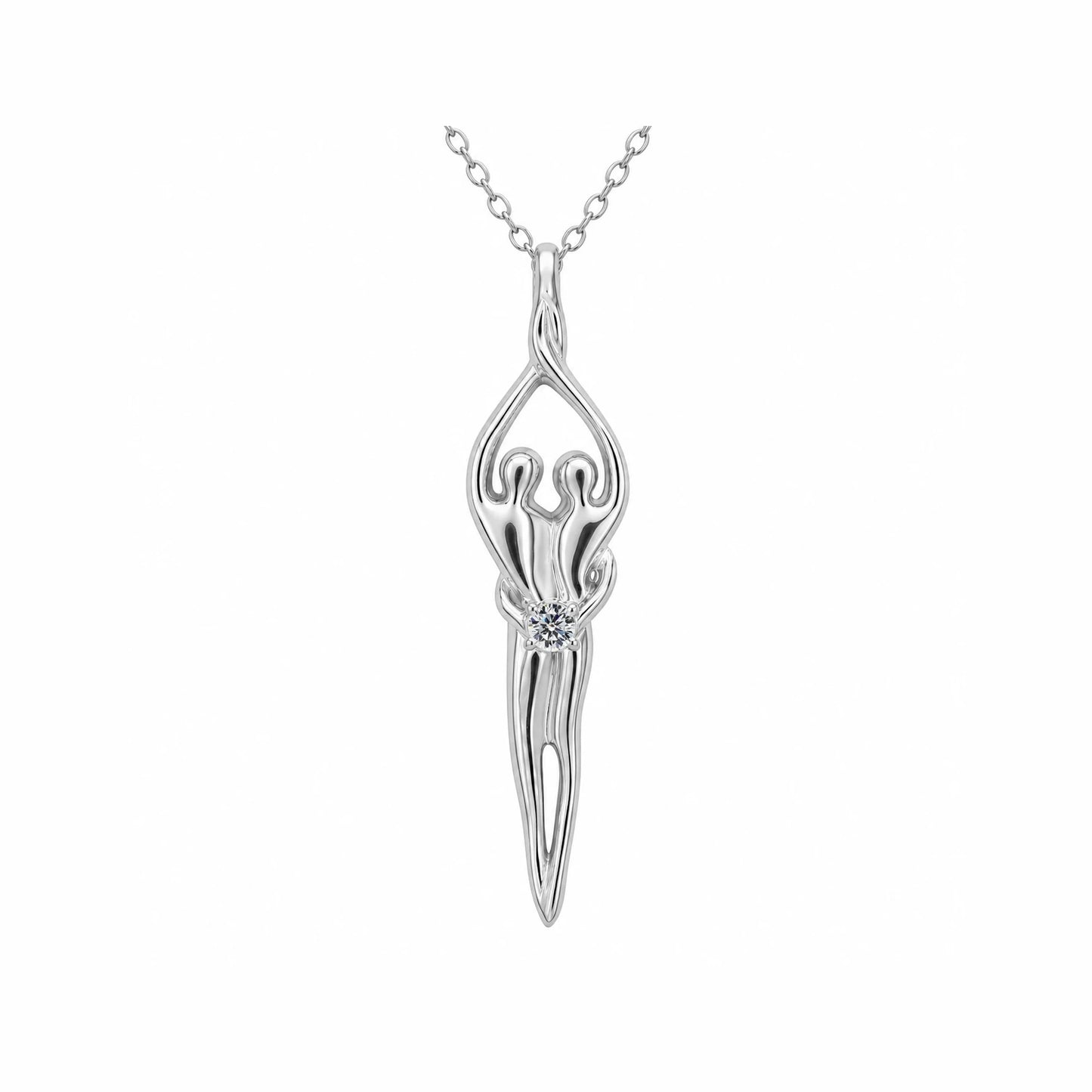 Sterling Silver Soulmate Necklace