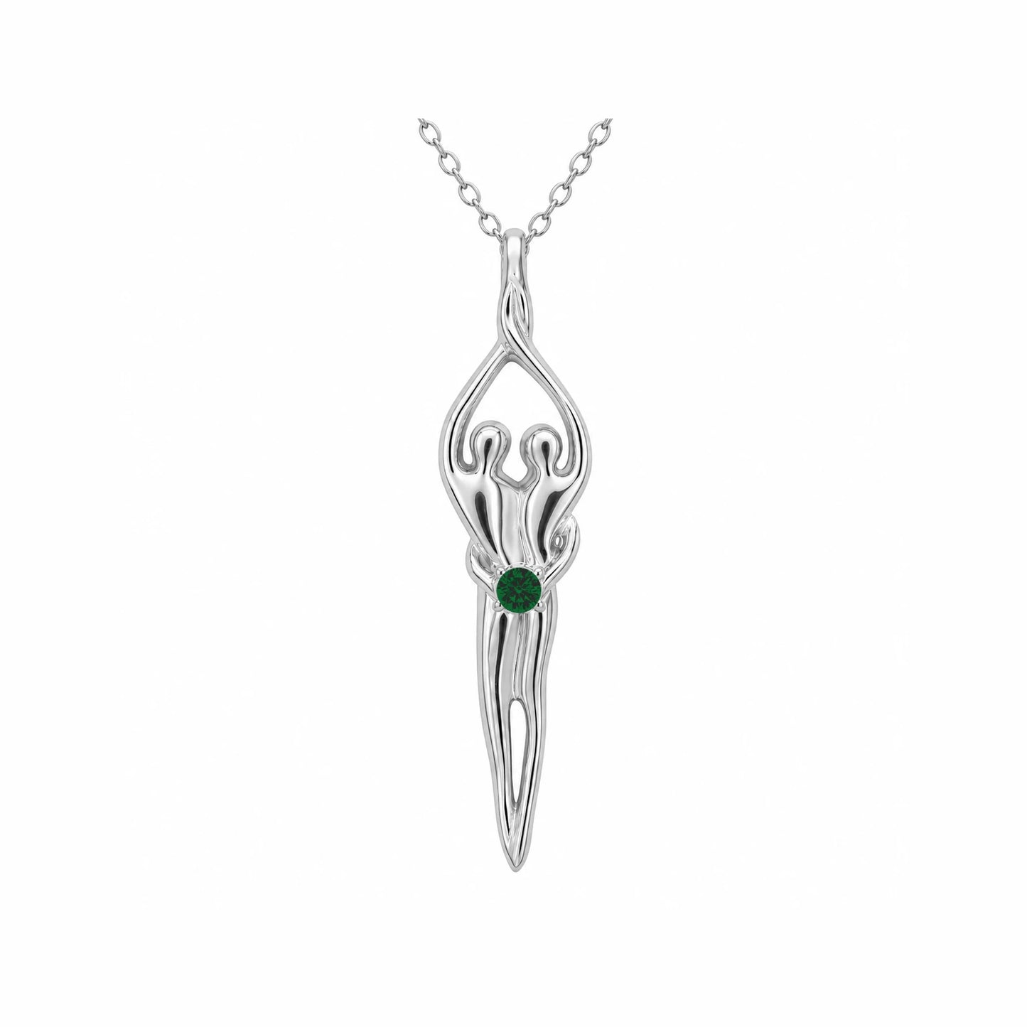 Sterling Silver Soulmate Necklace