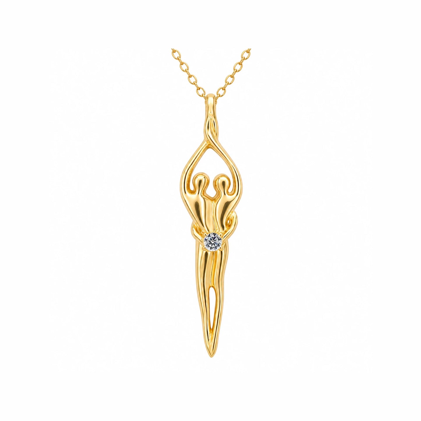 Sterling Silver Soulmate Necklace