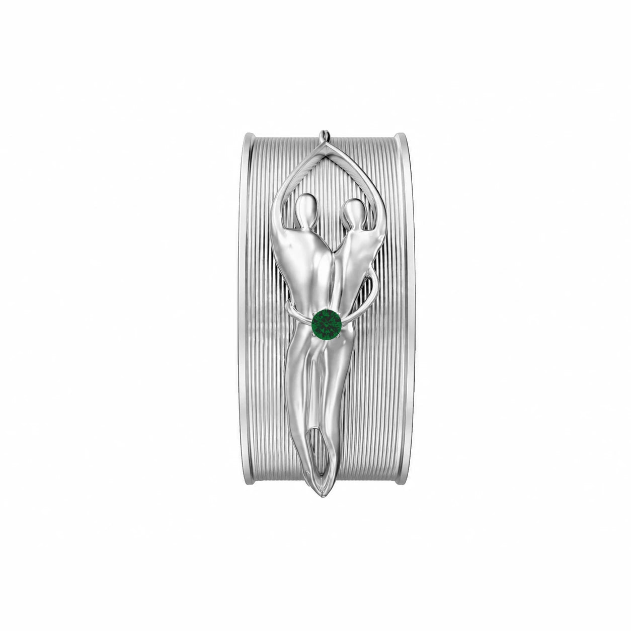 Sterling Silver Unisex Soulmate Ring