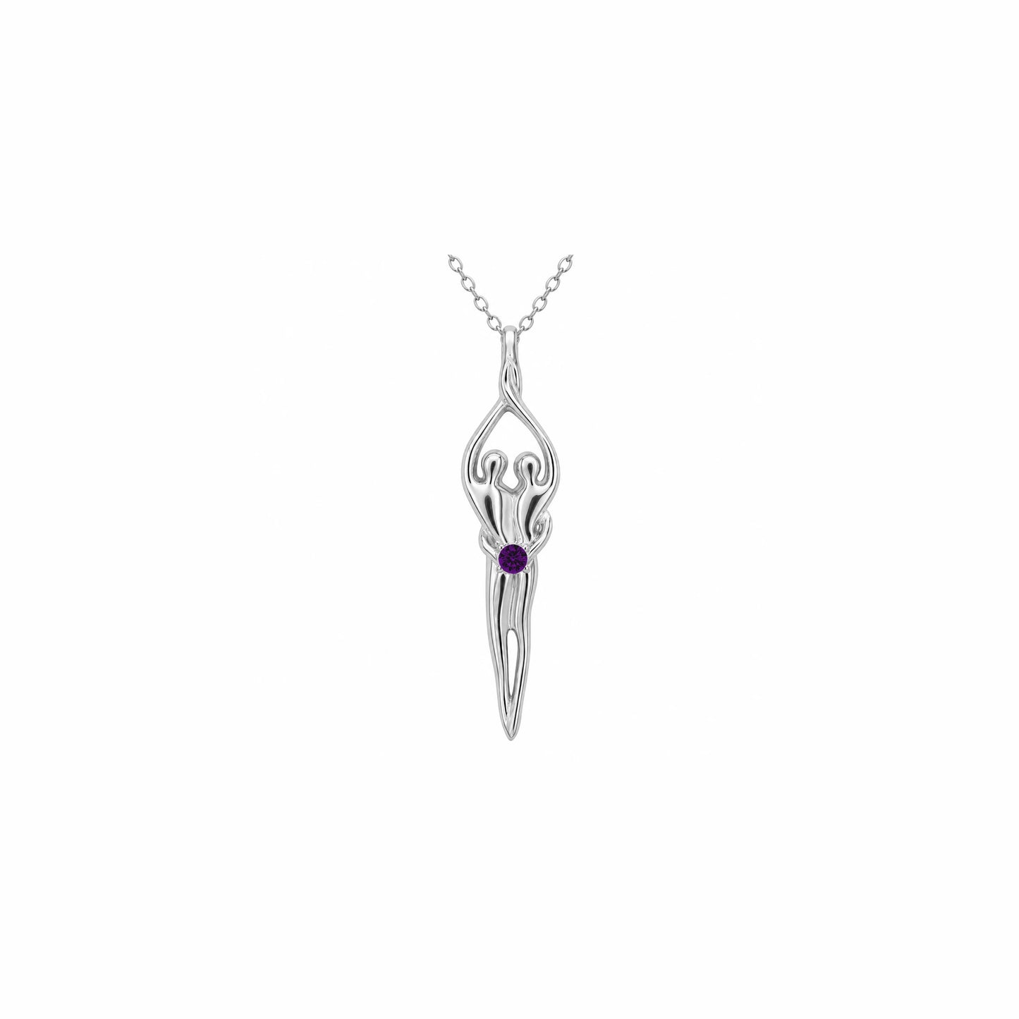 Sterling Silver Soulmate Necklace