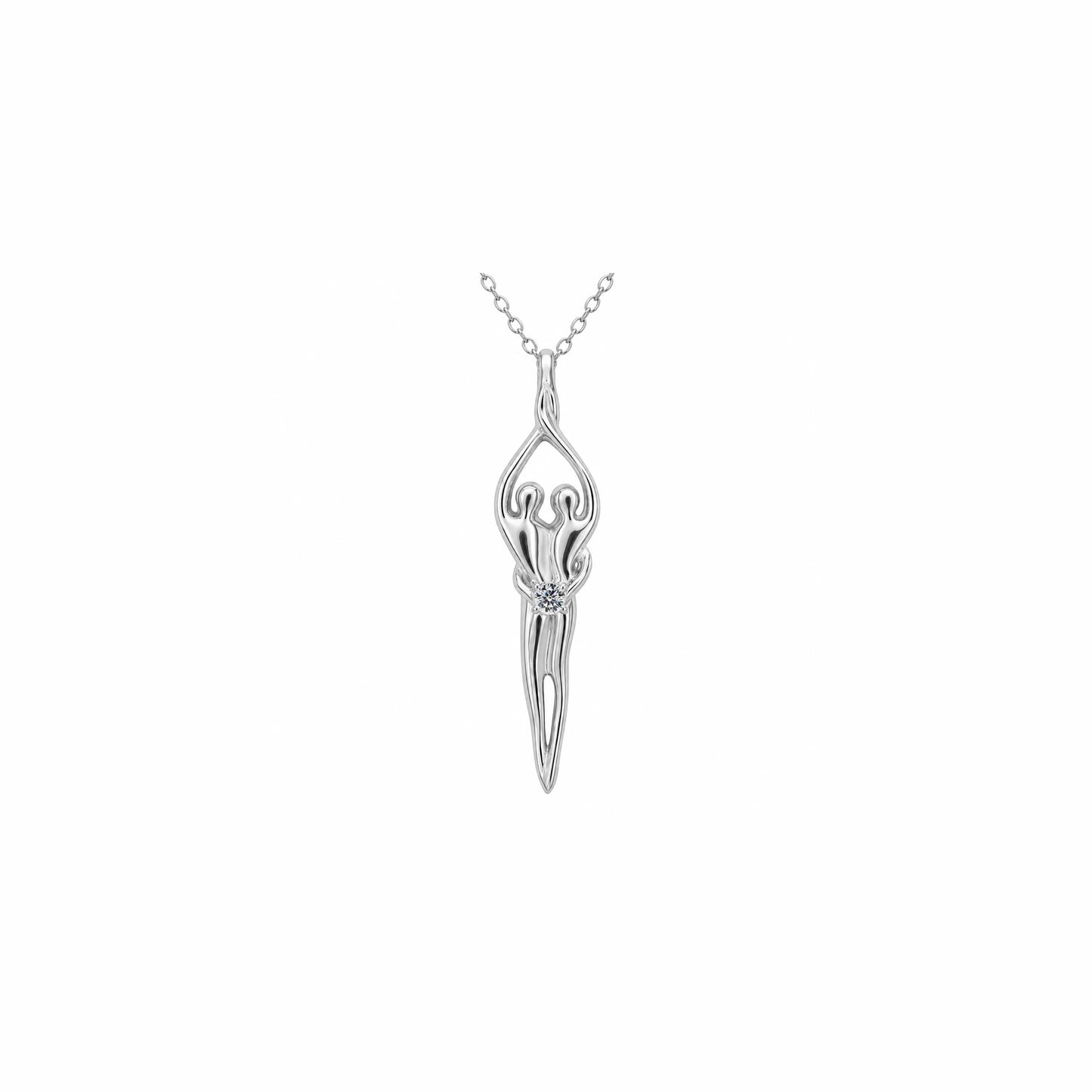 Sterling Silver Soulmate Necklace