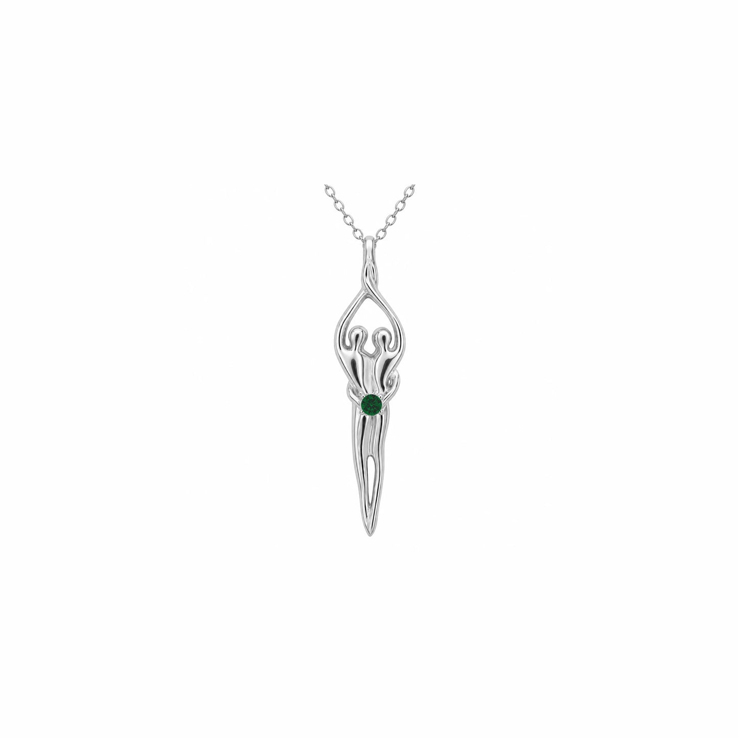 Sterling Silver Soulmate Necklace