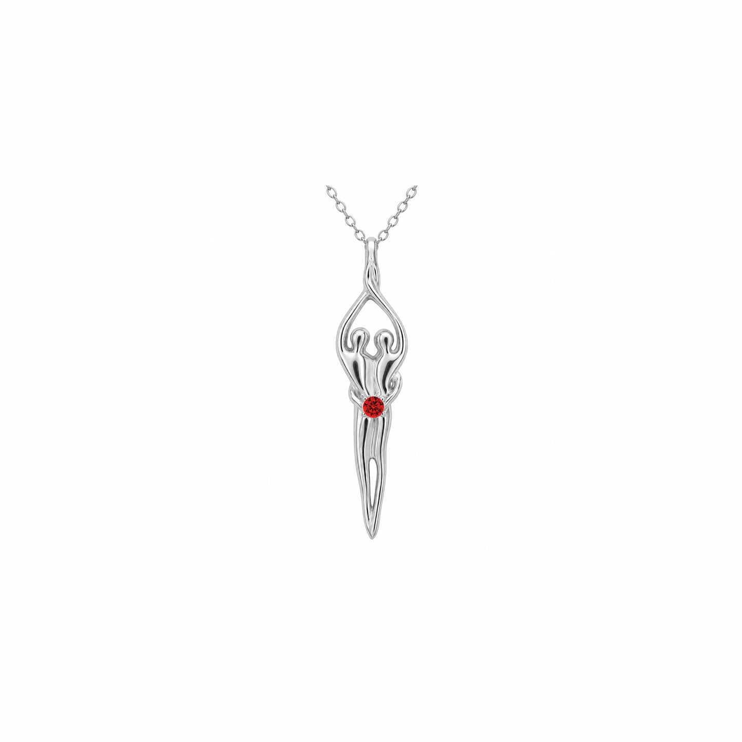 Sterling Silver Soulmate Necklace