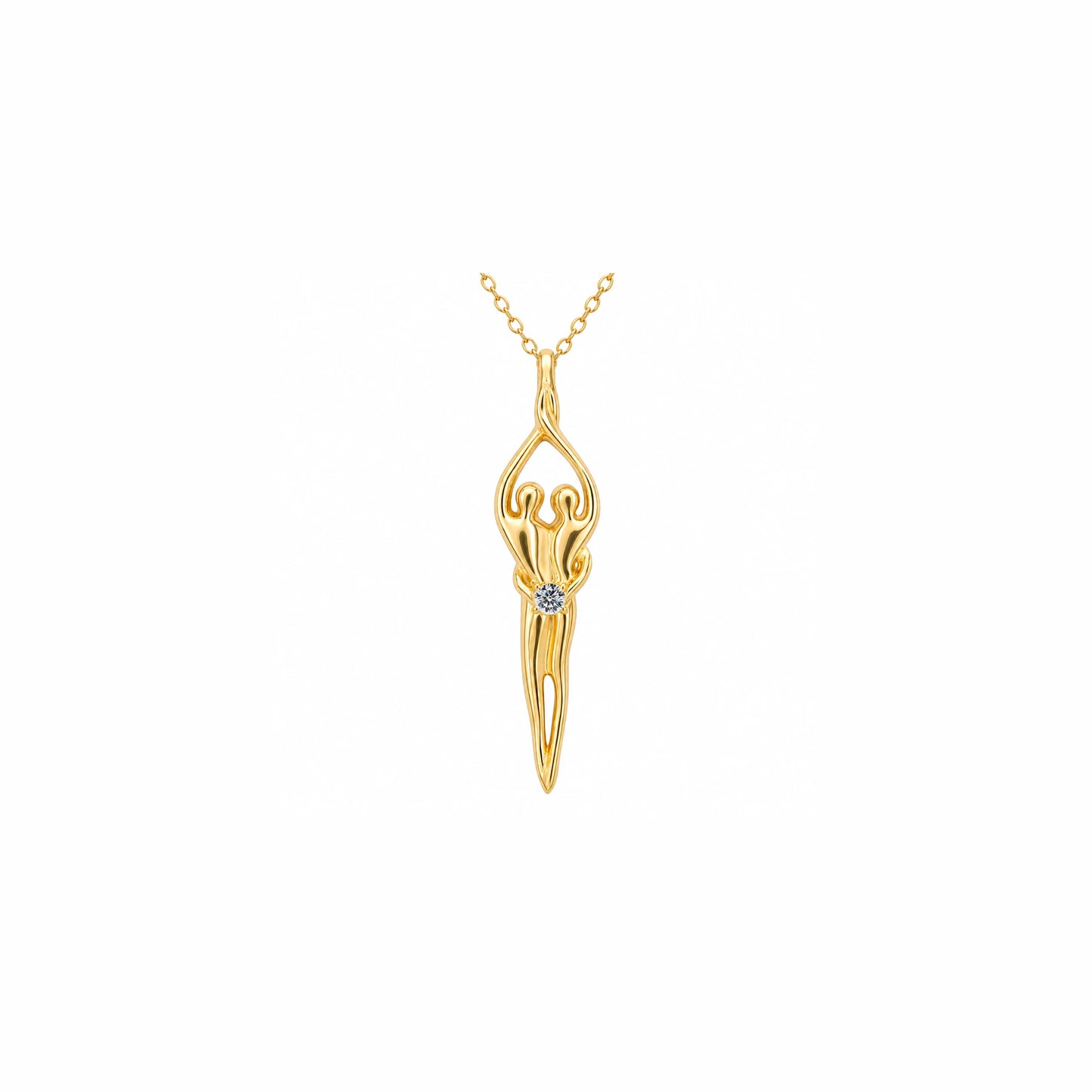 Sterling Silver Soulmate Necklace