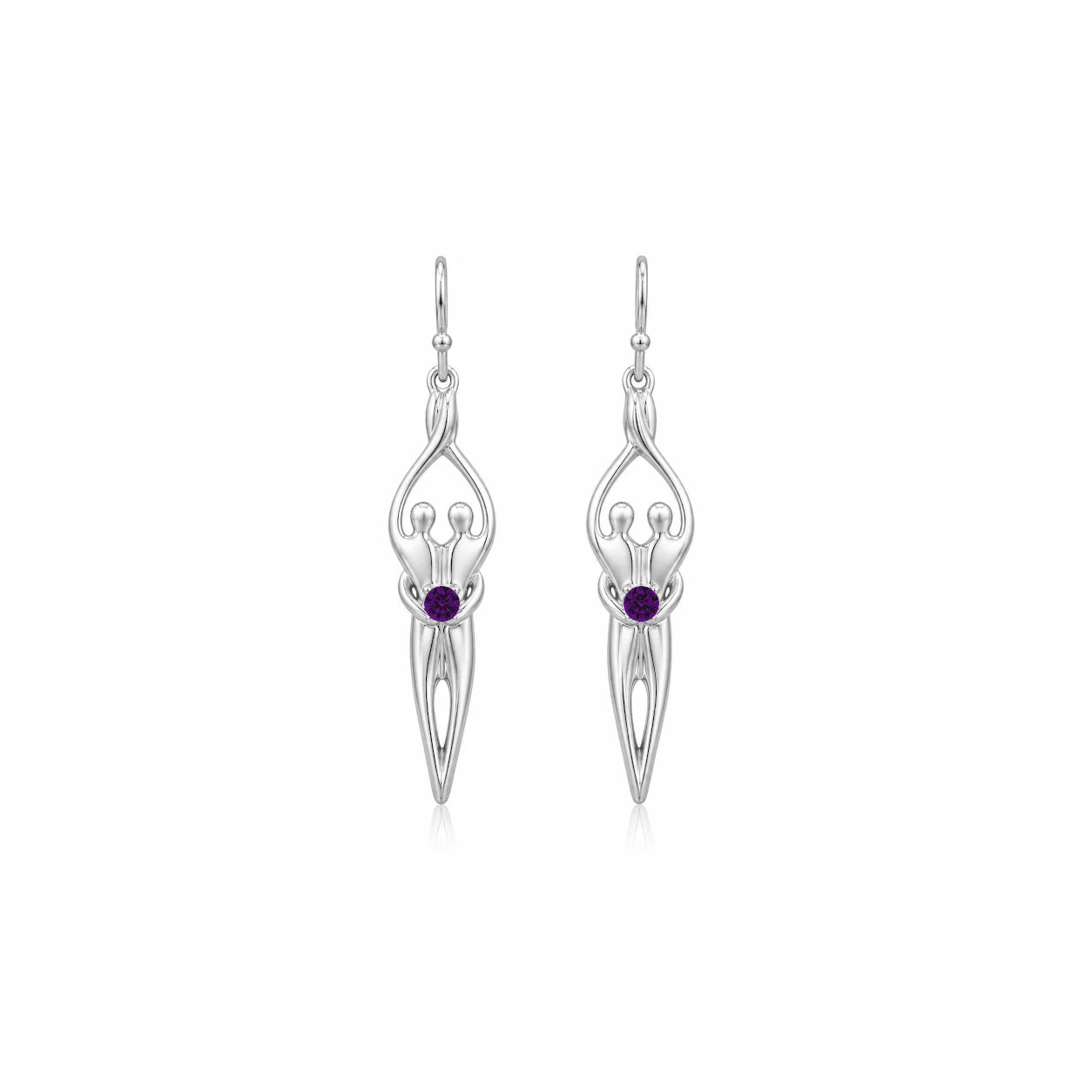 Sterling Silver Soulmate Earrings