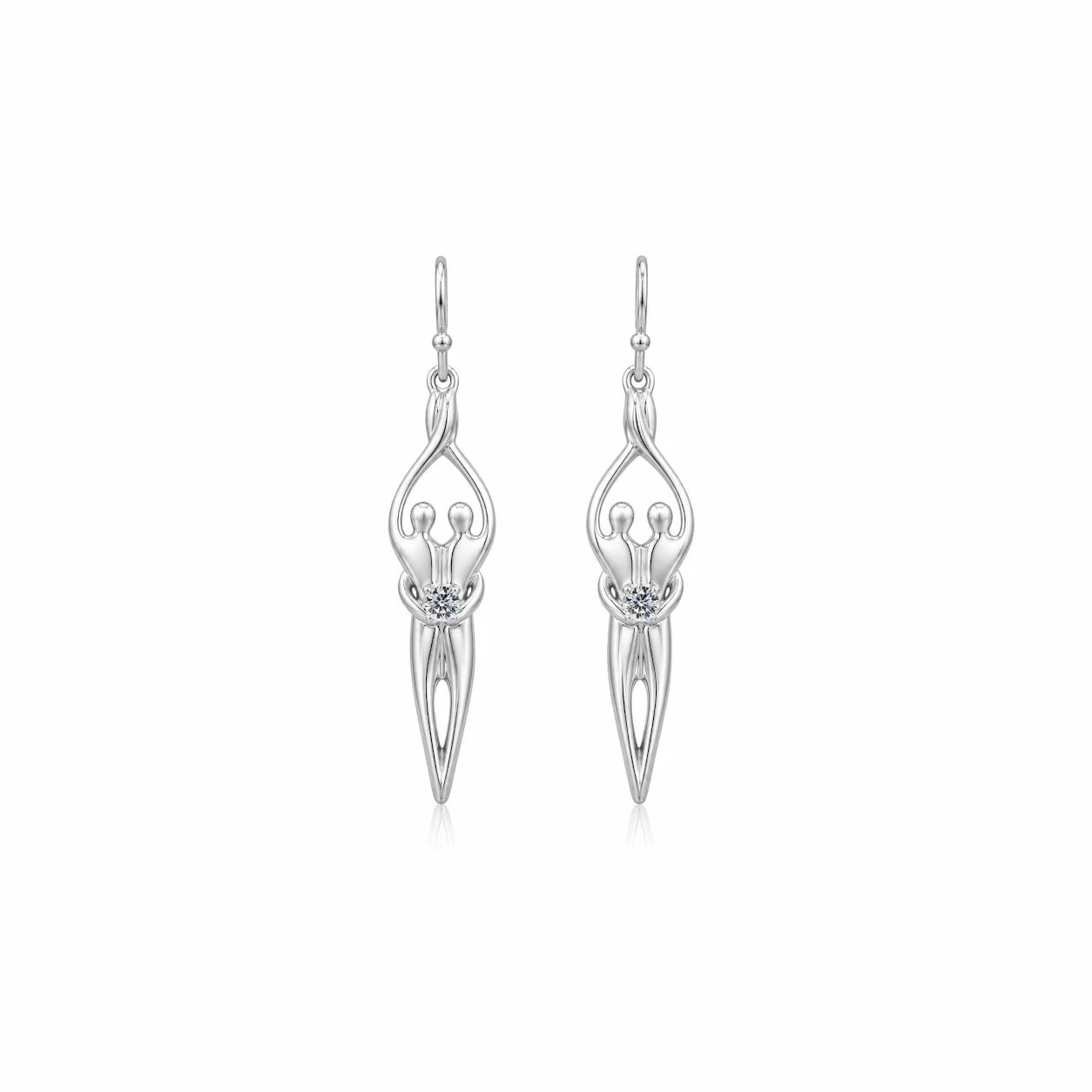 Sterling Silver Soulmate Earrings