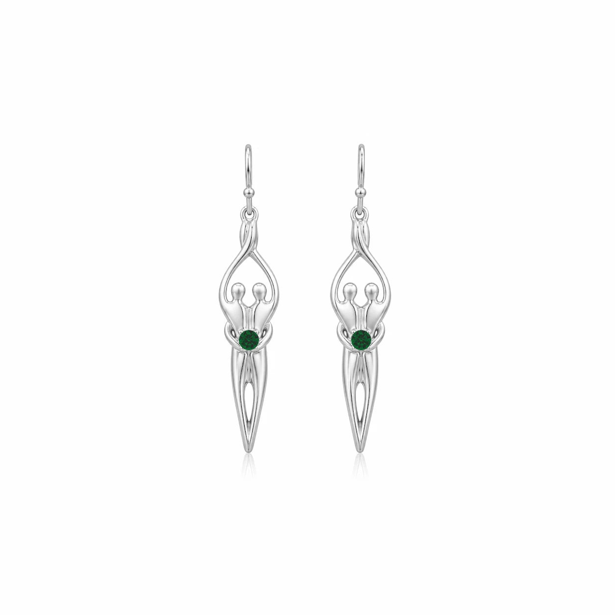 Sterling Silver Soulmate Earrings
