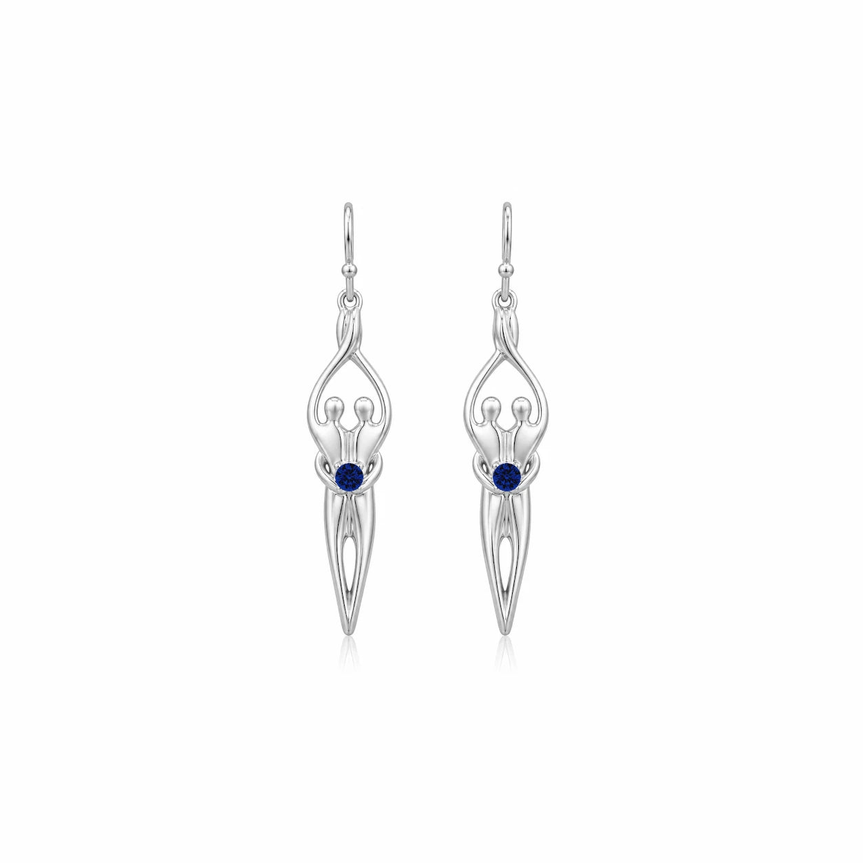 Sterling Silver Soulmate Earrings