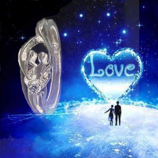 Load image into Gallery viewer, Soulmate Ring | .925 Sterling Silver | 💎&amp;nbsp;Clear CZ Stone | Sizes 6, 7, 8
