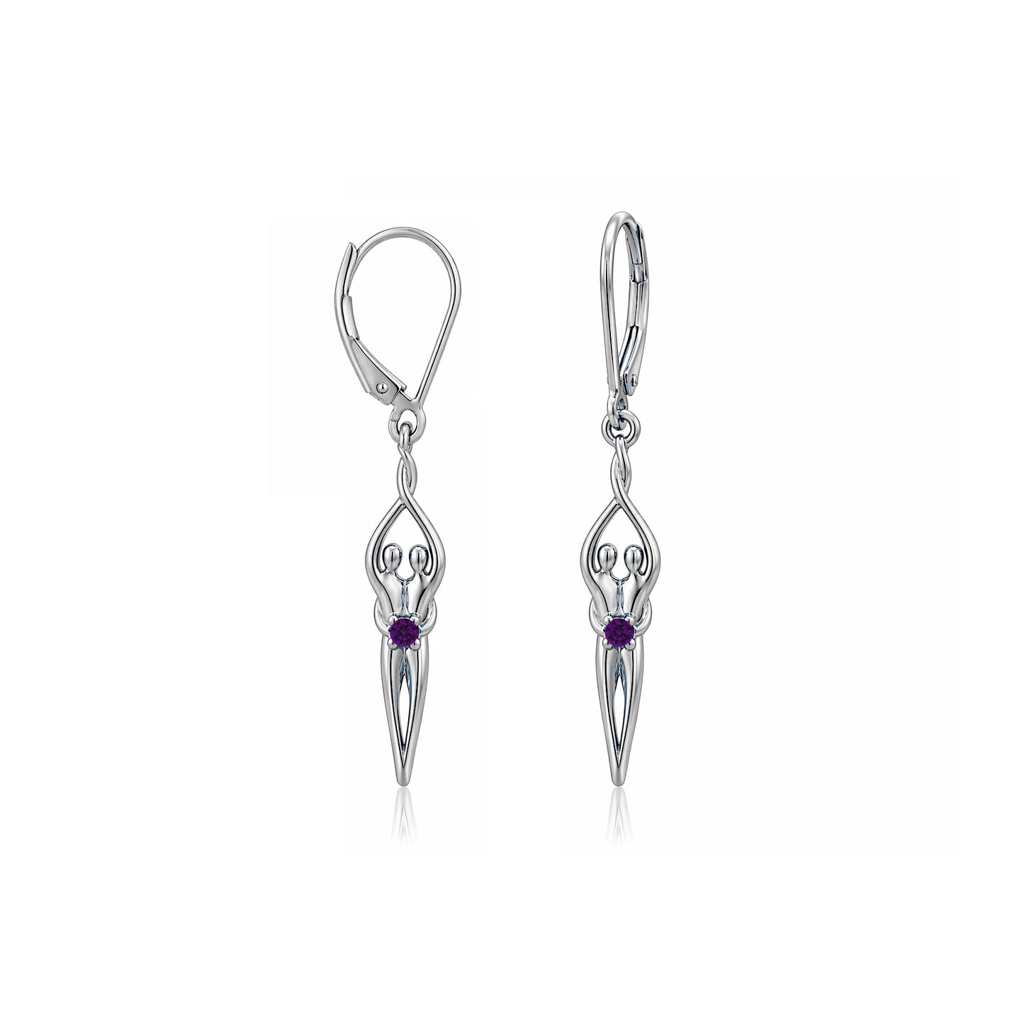 Sterling Silver Soulmate Earrings