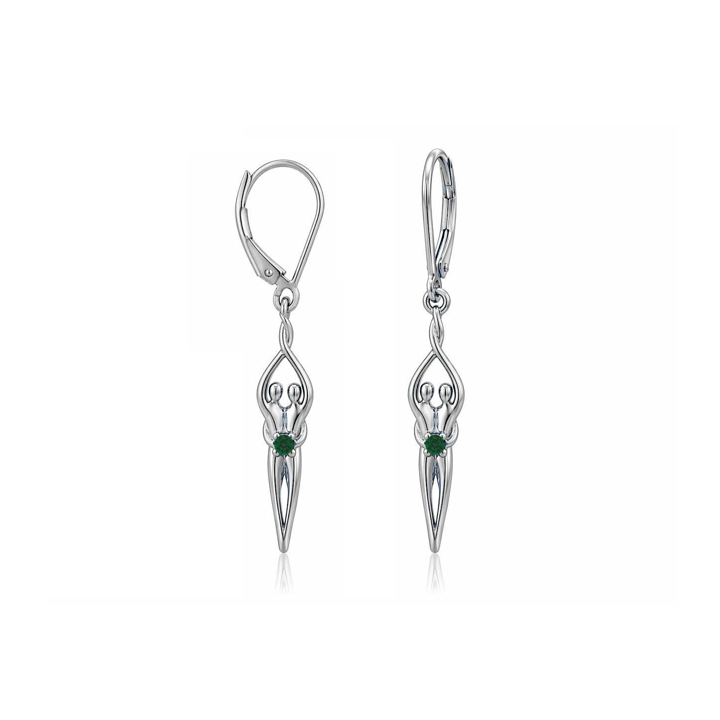 Sterling Silver Soulmate Earrings