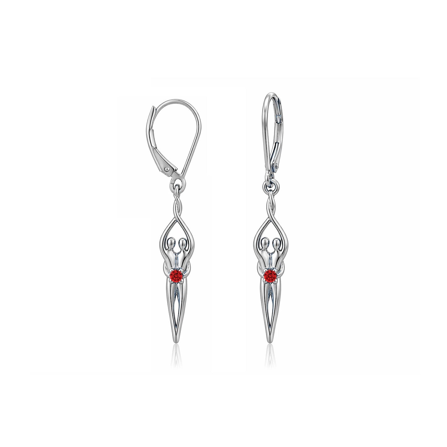 Sterling Silver Soulmate Earrings