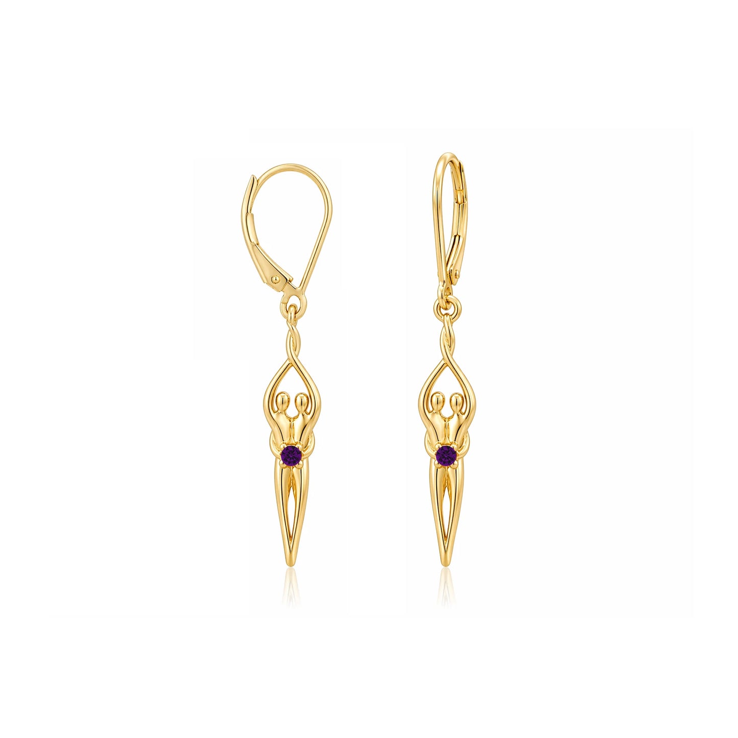 Sterling Silver Soulmate Earrings