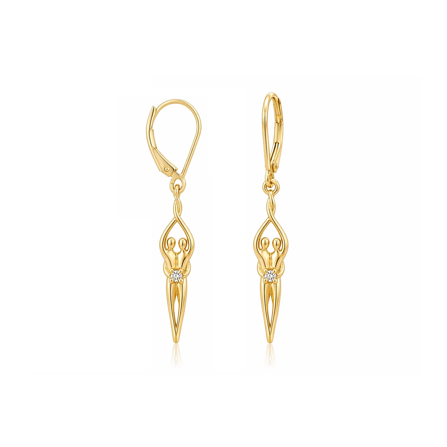 Sterling Silver Soulmate Earrings