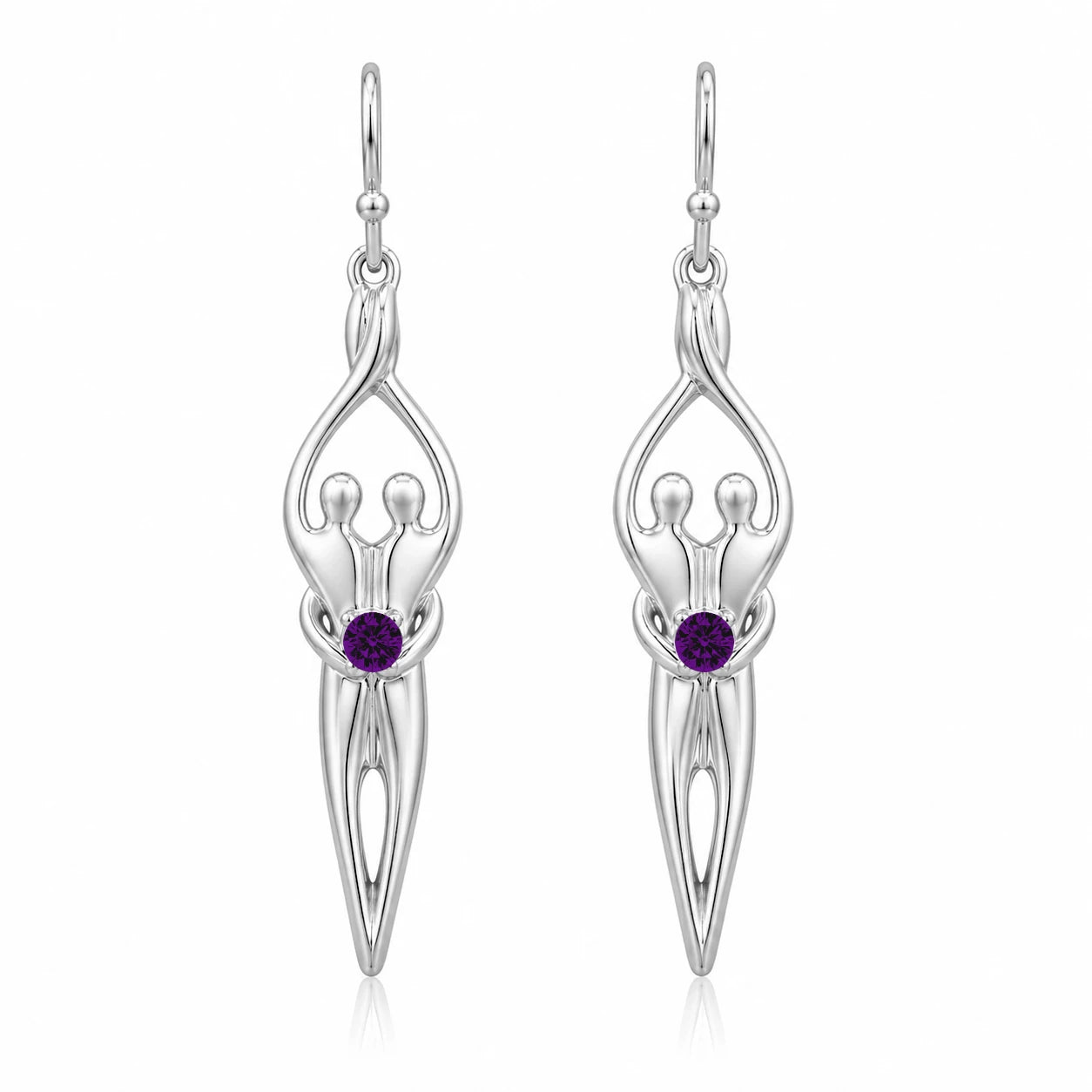Sterling Silver Soulmate Earrings