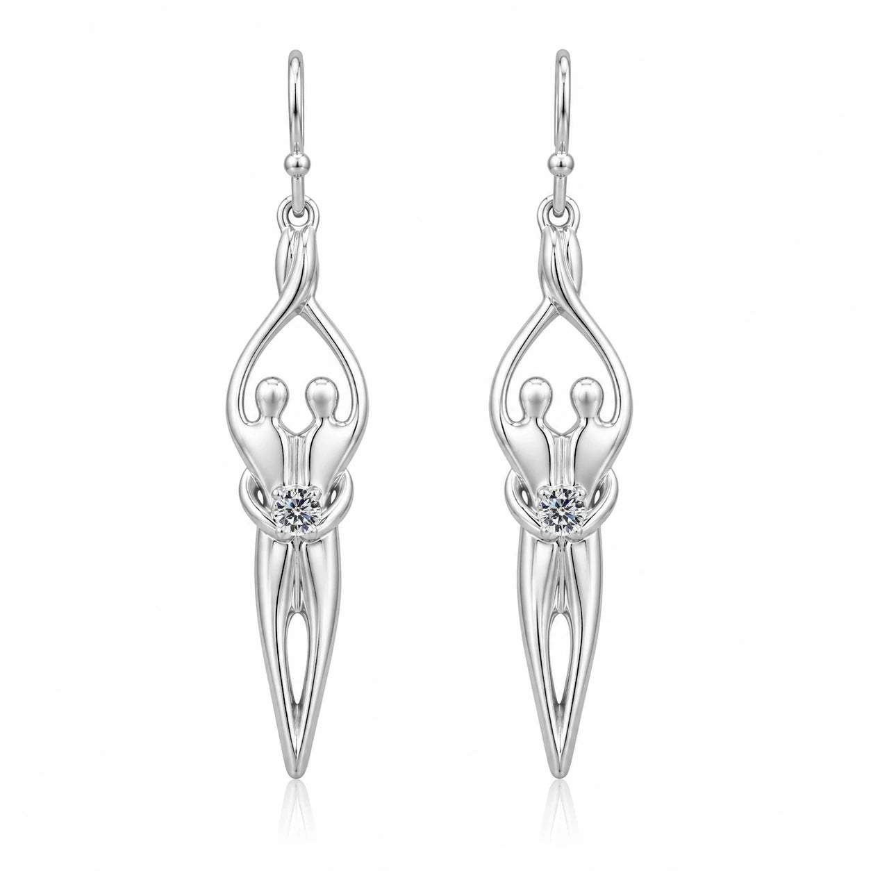Sterling Silver Soulmate Earrings