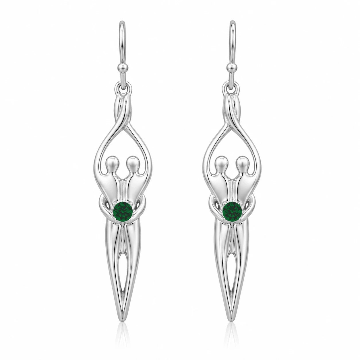 Sterling Silver Soulmate Earrings