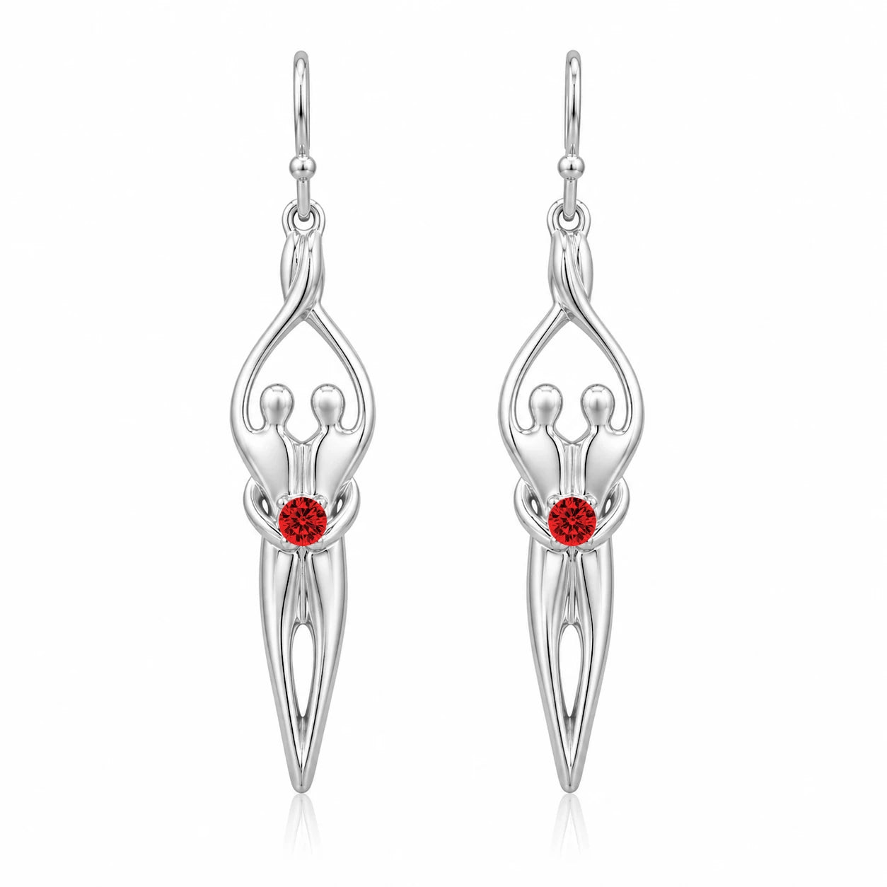 Sterling Silver Soulmate Earrings