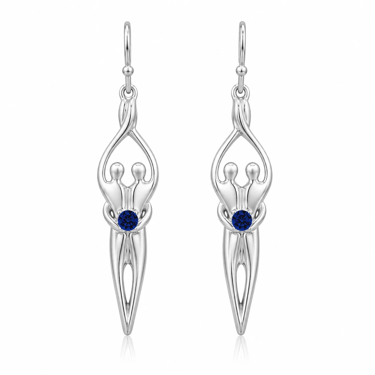 Sterling Silver Soulmate Earrings