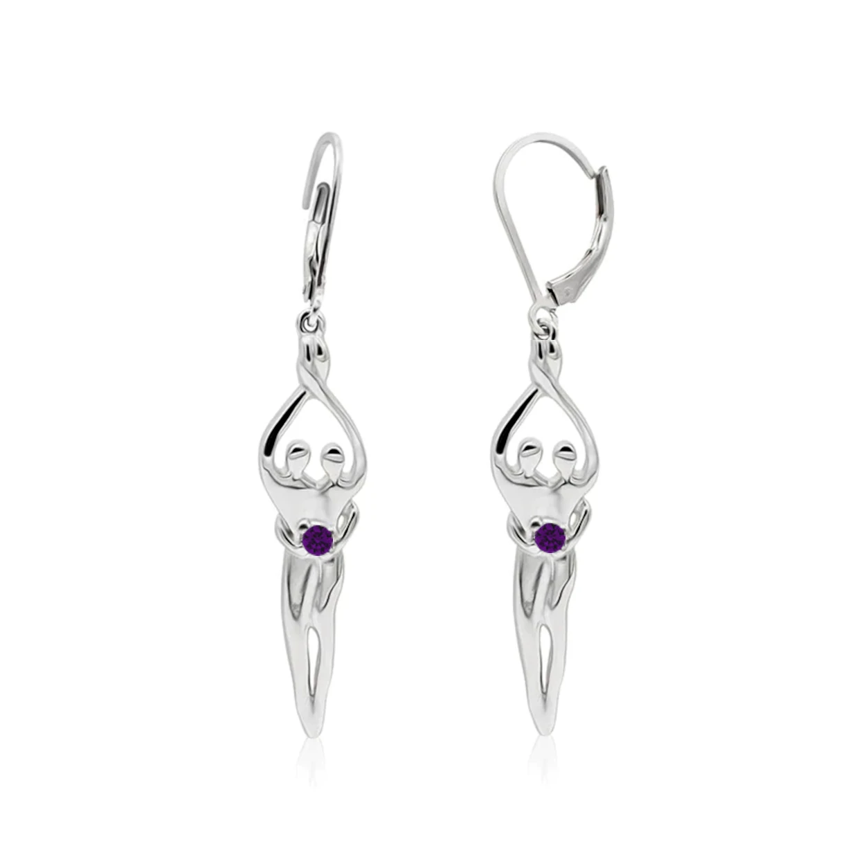 Sterling Silver Soulmate Earrings