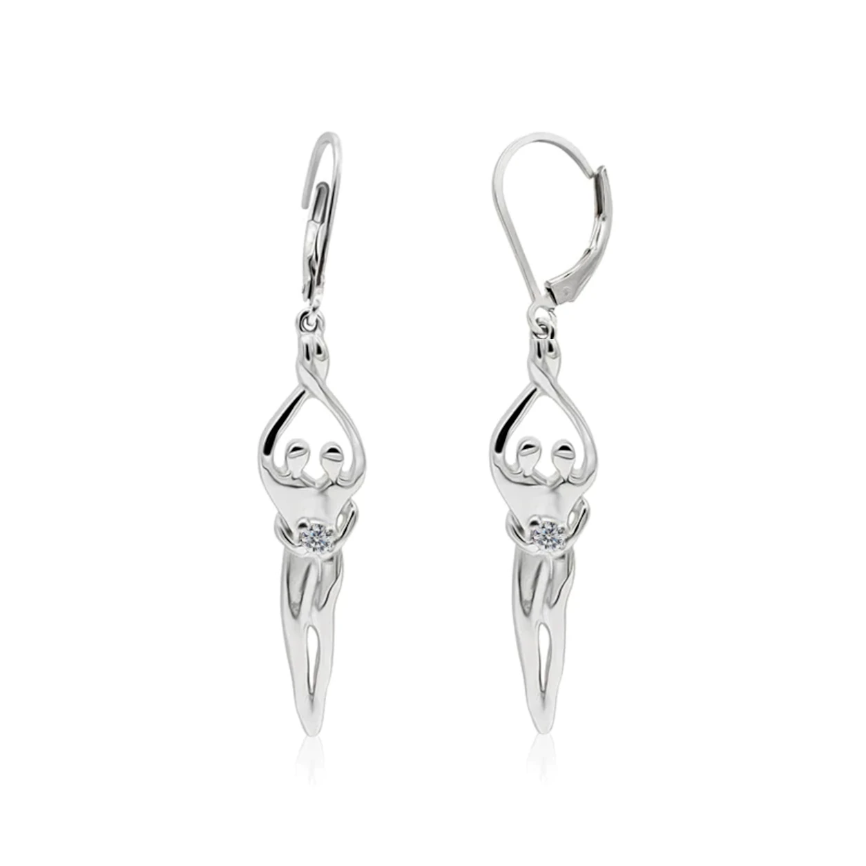 Sterling Silver Soulmate Earrings