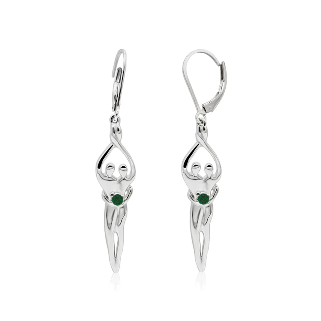 Sterling Silver Soulmate Earrings