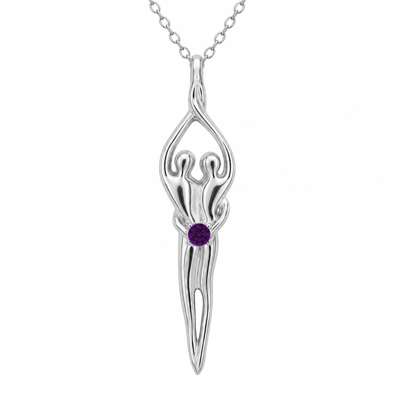 Sterling Silver Soulmate Necklace