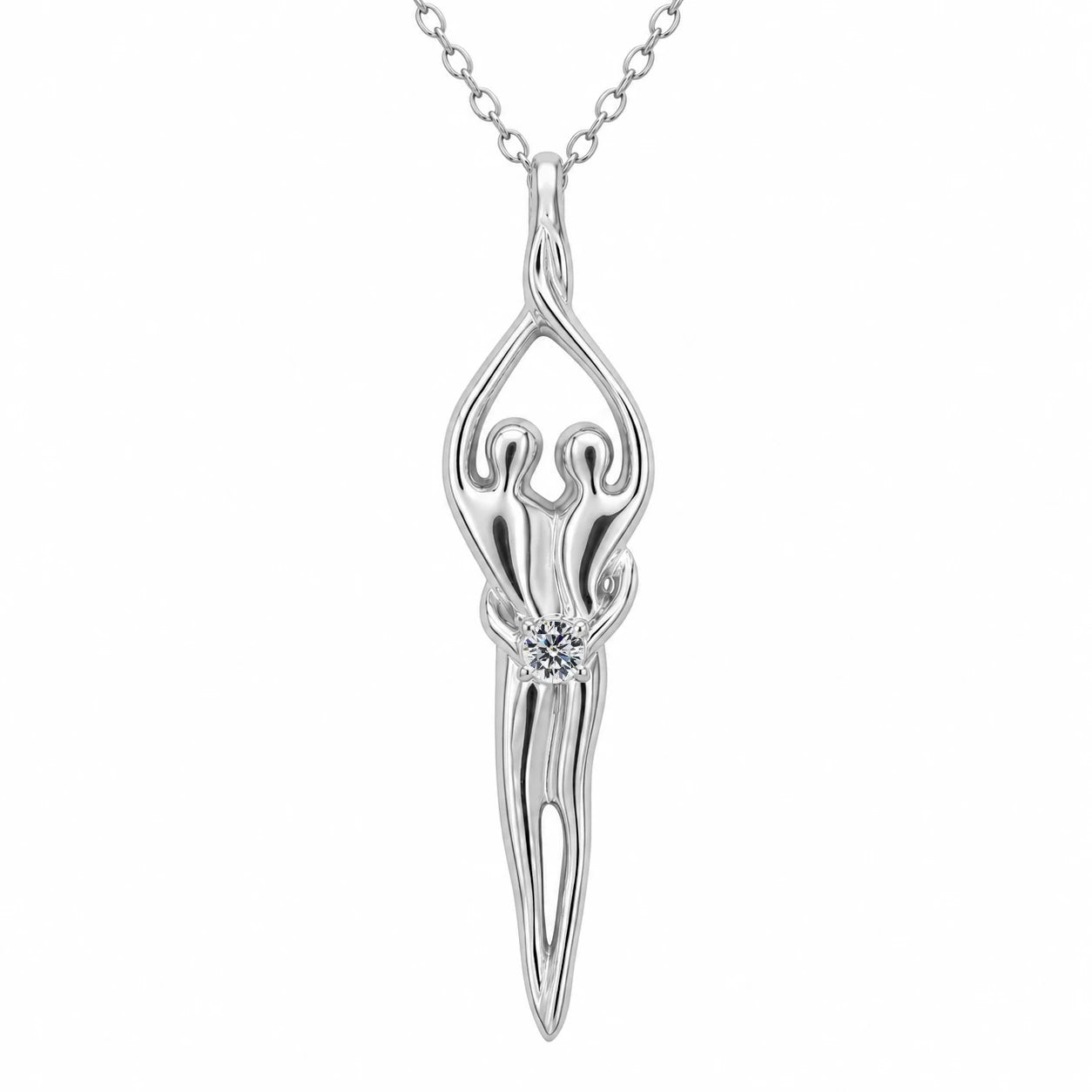 Sterling Silver Soulmate Necklace