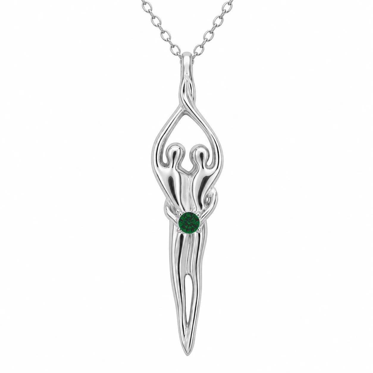Sterling Silver Soulmate Necklace