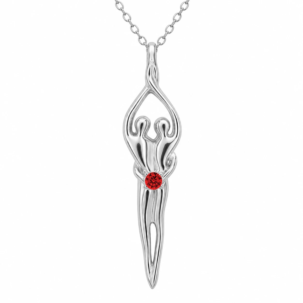 Sterling Silver Soulmate Necklace