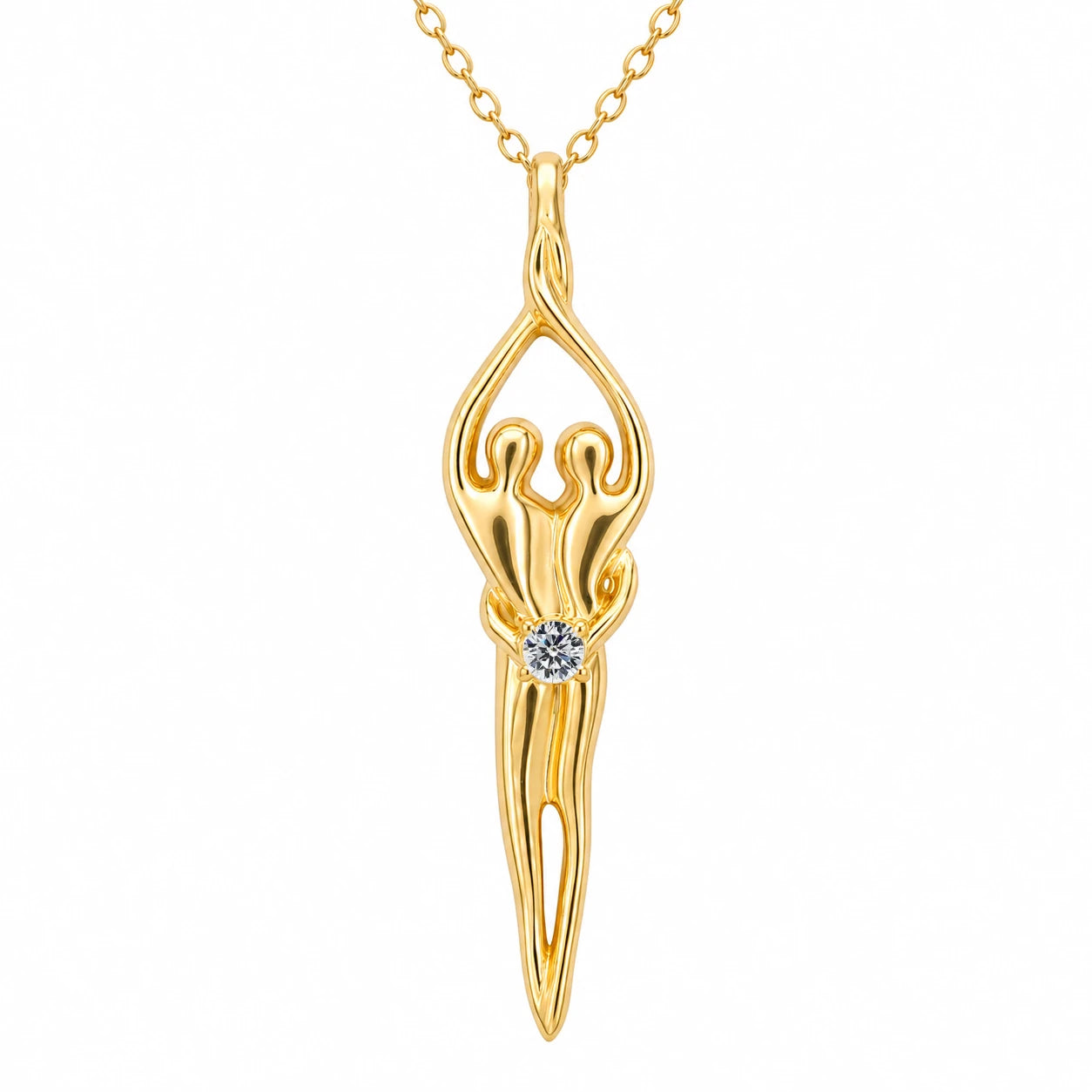 Sterling Silver Soulmate Necklace