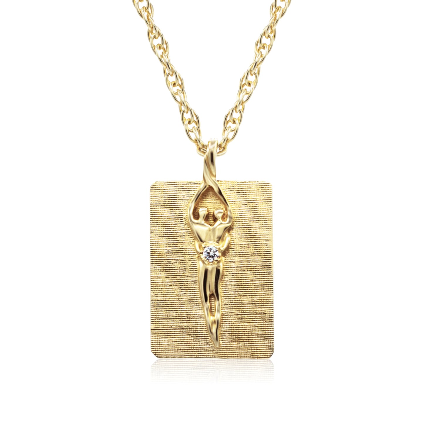 Sterling Silver Unisex Soulmate Necklace