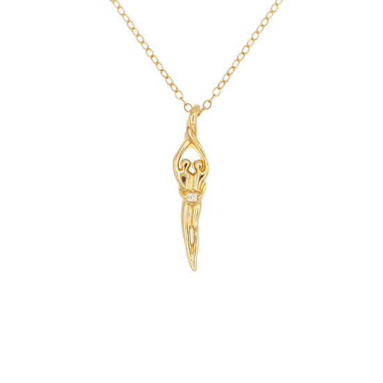 Load image into Gallery viewer, SBL-16-Gold-soulmate_necklace_small_clear
