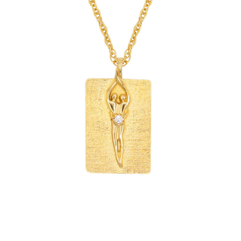 Load image into Gallery viewer, Unisex Soulmate Necklace Gold
