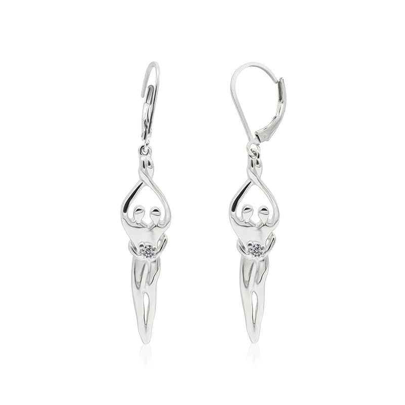 Sterling Silver Soulmate Earrings