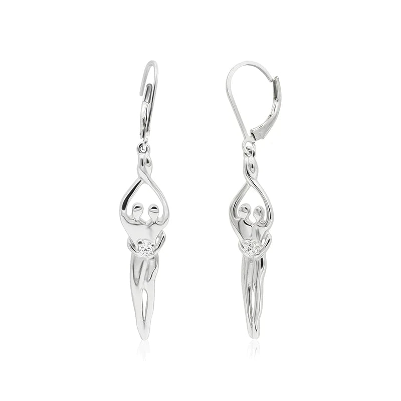 SBL-28SoulmateHeartEarrings-Wire-SS-Clear