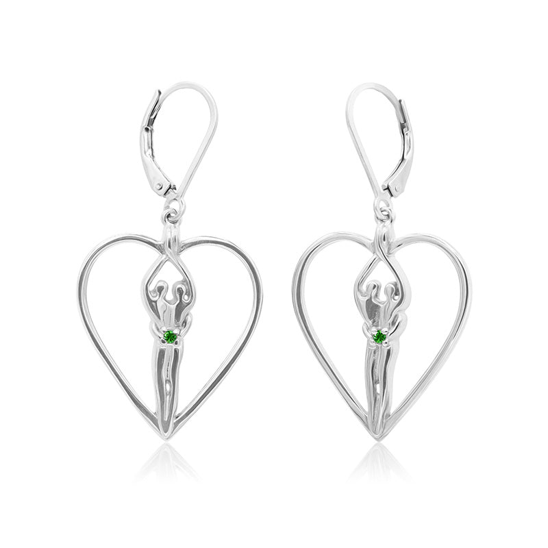 SBL-43SoulmateHeartEarrings-Lever-SS-Emerald