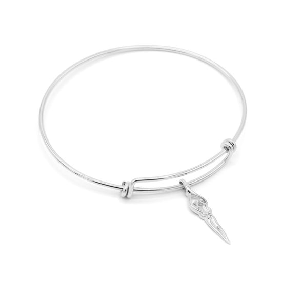 SmallCharmSilverBangle2