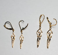 Symbol of Love Brand, Soulmate Earrings, .925 Genuine Sterling Silver, Lever Back