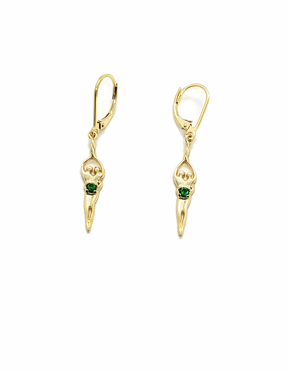 Symbol of Love Brand, Soulmate Earrings, .925 Genuine Sterling Silver, Lever Back