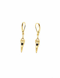 Symbol of Love Brand, Soulmate Earrings, .925 Genuine Sterling Silver, Lever Back