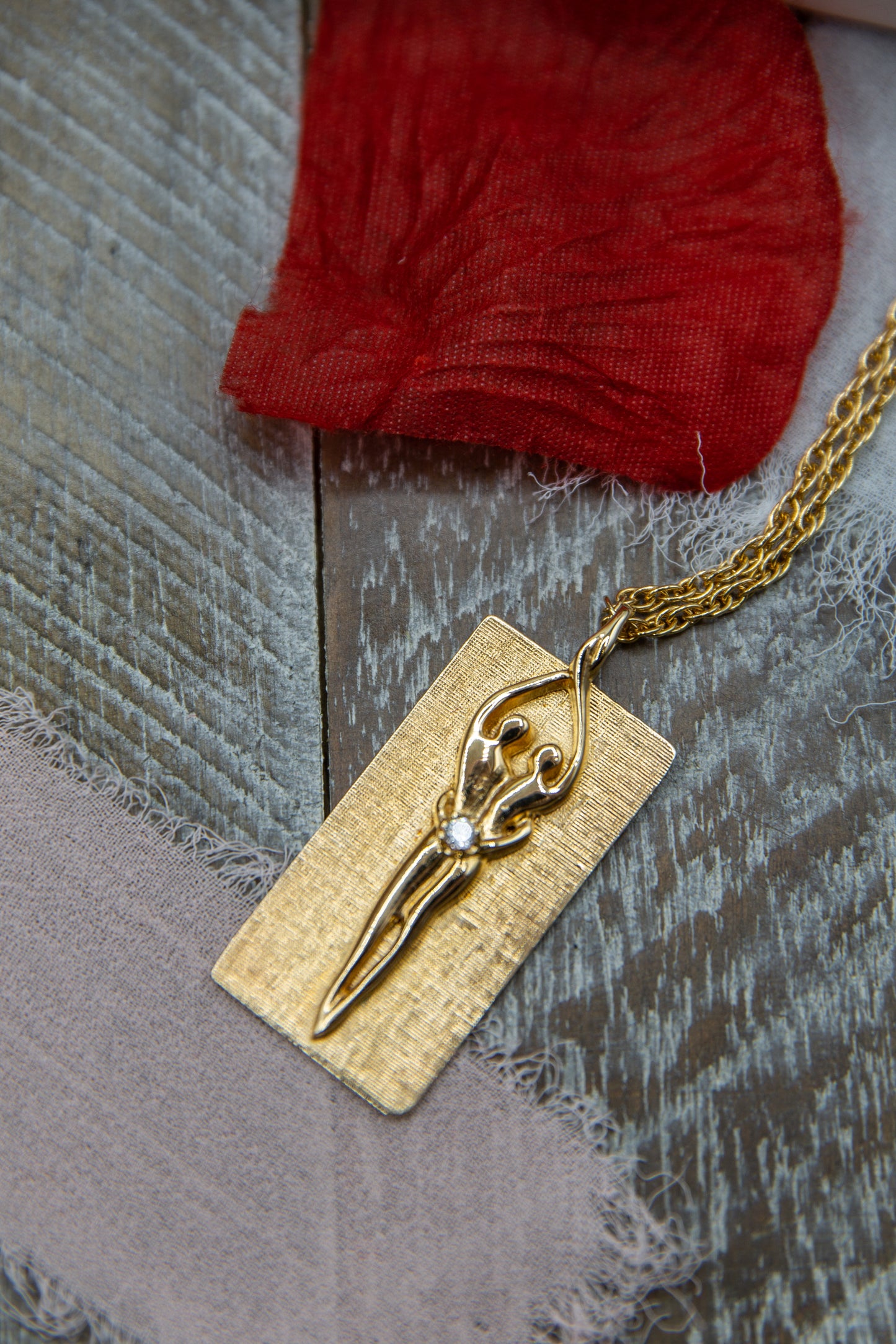 Symbol of Love Brand, Unisex Soulmate Necklace .925 Genuine Sterling Silver