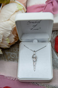 Symbol of Love Brand, Soulmate Necklace, 925 Genuine Sterling Silver