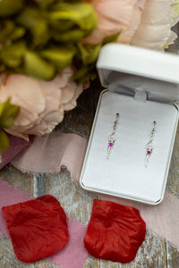 Symbol of Love Brand, Soulmate Earrings, .925 Genuine Sterling Silver, Ear Wire