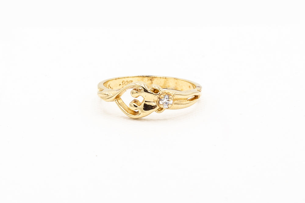 Symbol of Love Brand, Soulmate Ring, .925 Genuine Sterling Silver
