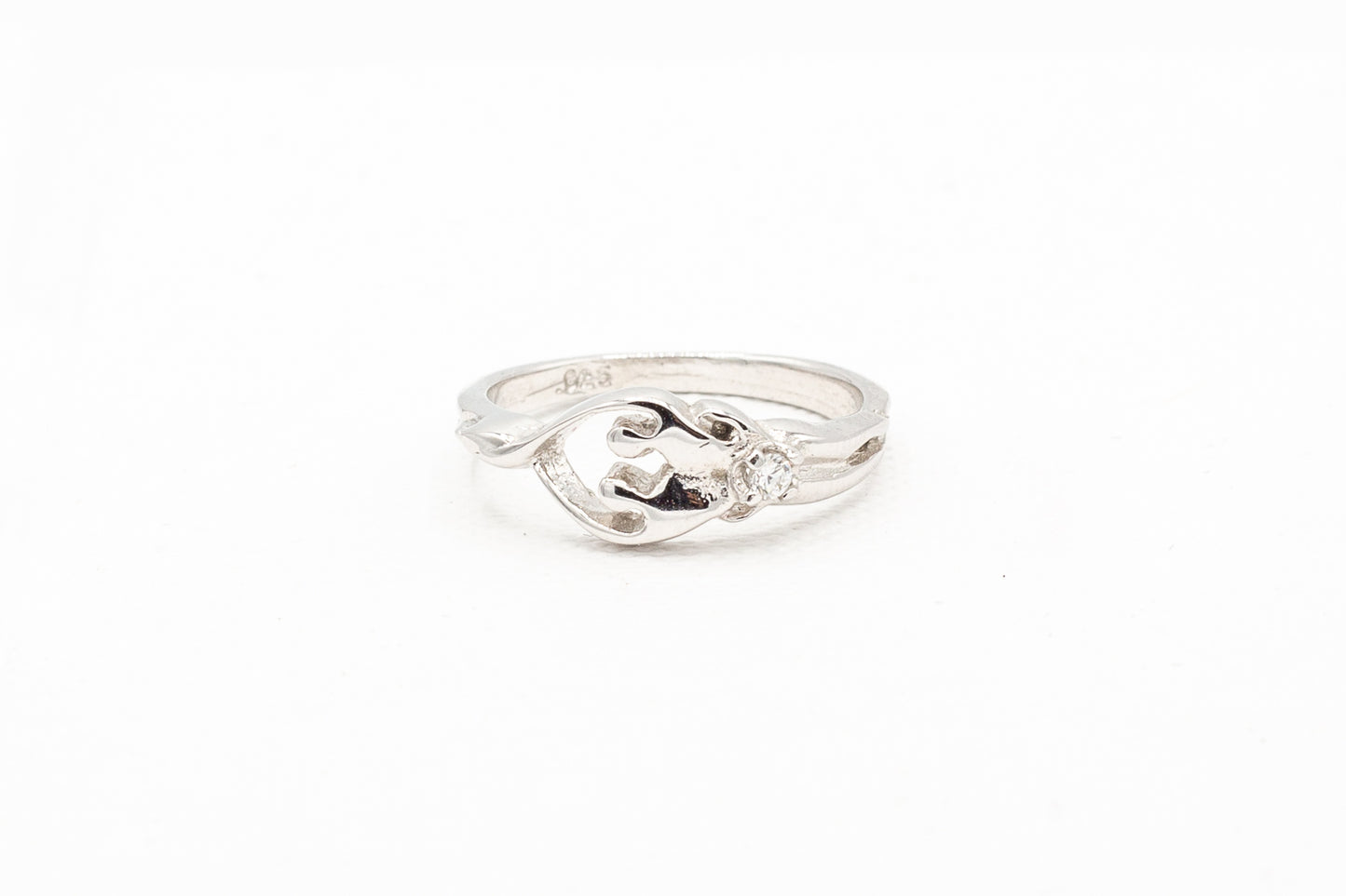 Symbol of Love Brand, Soulmate Ring, .925 Genuine Sterling Silver