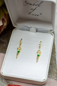 Symbol of Love Brand, Soulmate Earrings, .925 Genuine Sterling Silver, Ear Wire