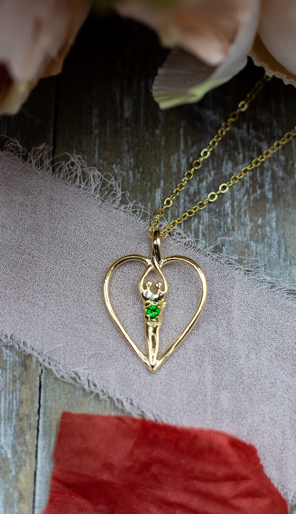 Symbol of Love Brand, Soulmate Heart Necklace, .925 Genuine Sterling Silver